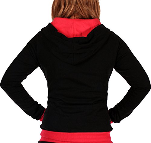 Damen-Jogginganzug-mit-Kapuze-und-Bndchen-Jacke-und-Hose-100-Baumwolle-Bequem-und-Sportlich-Regatta-672