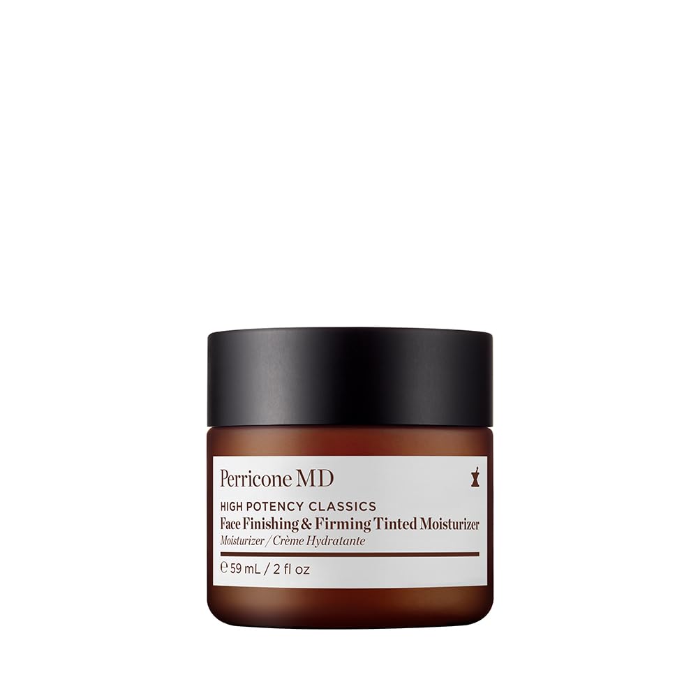 Perricone MD High Potency Classics Face Finishing & Firming Tinted Moisturiser SPF30, 59ml - Lightweight Hydrating Face Lotion with Antioxidants, Mineral Sun Protection, Suitable for All Skin Types