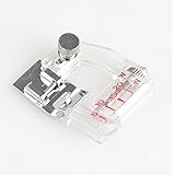 Distinctive Tape Binding Sewing Machine Presser Foot Snap-on Adjustable Bias Binder Foot - Fits All Low Shank Snap-On Singer, Brother and More!The Adjustable Range is from 5mm to 20mmï¼ˆ2 Piecesï¼‰