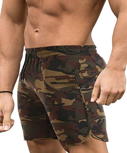 EVERWORTH Mens Gym Workout Shorts Quick 