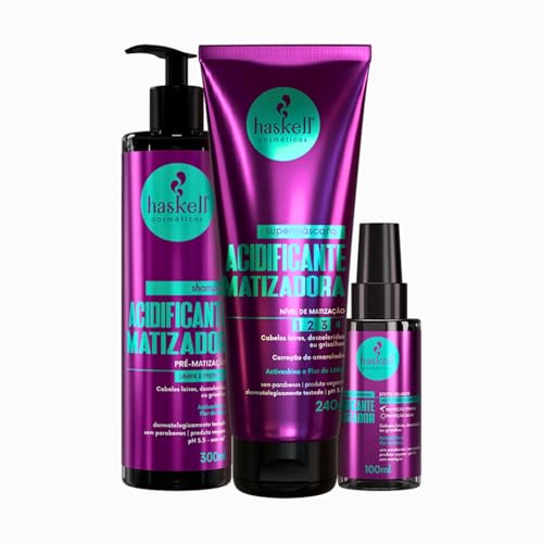 Kit Completo Acidificante Matizador Haskell