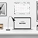 End of Life Planner - Final Arrangements When I Die Book Planner Organizer Notebook for Beneficiary Info, Last Wishes,Death Planner OrganizerWall Calendar Day Designer 2020-2021,Monthly and Yearly Running with Twin Wire Binding,15