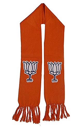 Dhwaj Flag Bjp Flag Color Scarf Printed Amazon In Garden Outdoors