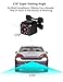 Backup Camera Rear View Camera, VEIPAO 8 Infrared Night Vision Car Rear Camera for Car HD Backup Camera Reverse Backup Camera with Waterproof CMOS HD 170 Degree Viewing Mini Universal Mount