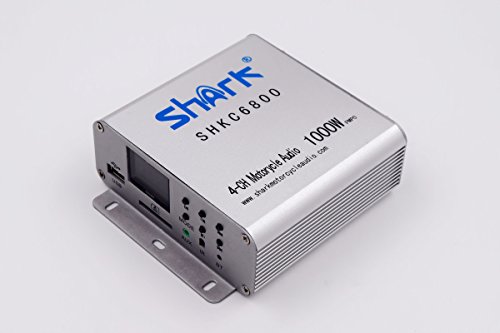 shark motorcycle audio 1000 watt system