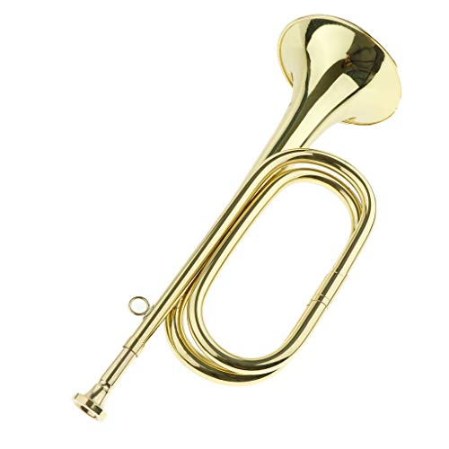 B Blesiya Students Children Bugle Trumpet Brass Instrument Stage Gig Accessory