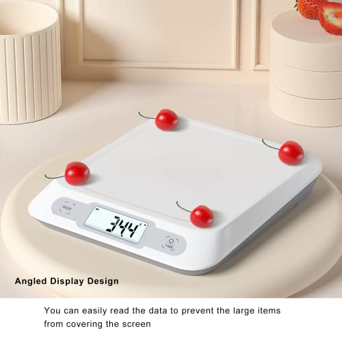 Digital Food Scale For Food Ounces And Grams, MEIYA Kitchen Scale 11lb