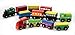 ZJTL Kids Destiny 12 Pcs Wooden Engines & Train Cars Collection Compatible with Thomas Wooden Railway, BRIO, Chuggington