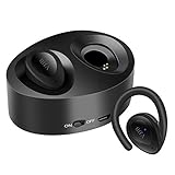 VJJB Wireless Bluetooth Headphones,True K2 Mini Twins Stereo Wireless Earbuds,Built-in Microphone Bluetooth Headset 4.1 with Portable Charging Case for iPhone Samsung and Smartphones