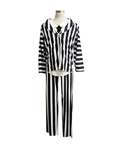 Adult Men's Costume for Cosplay Beetlejuice HC-135