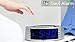 iTOMA Alarm Clock Radio with Digital AM FM, Dual Alarm with Snooze and Sleep Timer, Dimmer Control, Auto Time Setting, Backup Battery, External Wire Antenna (CKS3301)