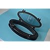 Amarine-made-Boat-Yacht-Elliptical-Oval-Opening-Portlight-Porthole-16-X-8-58-Replacement-Window-Port-Hole-ABS-Black-Tempered-Glass