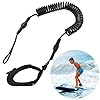 YLX Surfbrettgürtelseil, Surf Sicherheitsfuß Seil Lebensrettende elastische Fußseil für Surfen