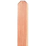 Mendocino Forest Products 11/16 in. x 3 1/2 in. x 6 ft. Construction Common Redwood Dog Ear Fence Picket (5-PK)