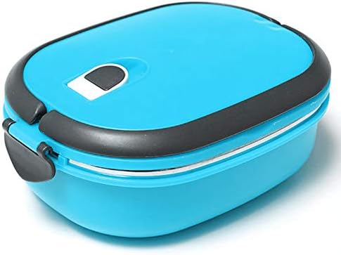 Ebestus Insulated Bento Lunch Box, Stainless Steel Food Container Kitchen Storage, Portable Picnic Bento Lunch Box for Adults, Kids - Blue 1