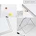 Ozzptuu Portable Small Dry Erase White Board Desktop Whiteboard Easel 360 Degree Reversible to Do List Notepad for Office Home School (7.09x9.45 inch/18x24cm)