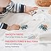 Nightingale Bamboo Muslin Swaddle Blankets (Bee Daisy)