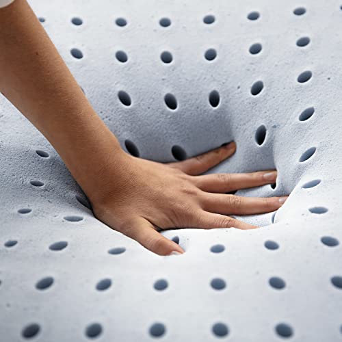 ViscoSoft Pillow Top Latex Mattress Topper Queen Made in USA Serene 3