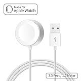 [ Apple MFi Certified ] Apple Watch Charger, 3.3 Feet /1.0 Meter MPIO iWatch Magnetic Charging Cable for iWatch 38mm 42mm, Apple Watch Series 1/2/3