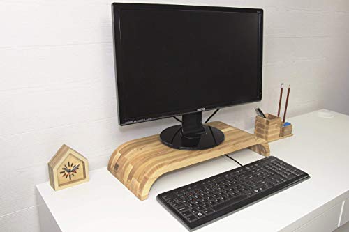 Desk Accessory 19.7x7.9x3.1 inches - Laptop Stand - Laptop Tray - Laptop Holder - Monitor Stand - Lap Desk - Computer Stand - Desk Gift For Him