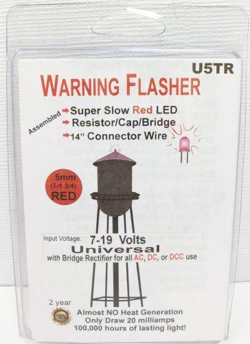 Evan Designs U5TR Bright Slow Red Tower Light LED