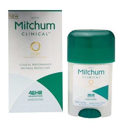 Mitchum clinical for men unscented 1.6 oz. ( 3 pack )