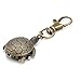 EinCar Alloy Quartz Bronze Keychain Turtle Hanging Pocket Watch