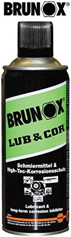 g8ds Brunox Lub & Cor 400ml Chain Lube Gun Cleaner Spray 1107 Sticker