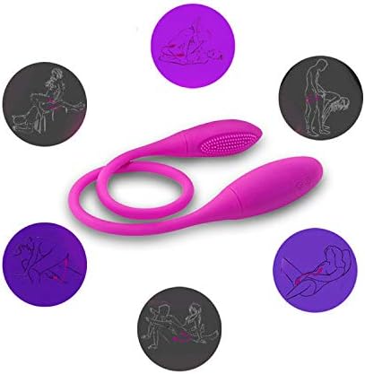 WHUANZ Advanced Silent Silicone Waterproof Double Vibration Probe Massage Couple Toys