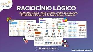 Mapas mentais de Raciocínio Lógico e Matemático (Mapas Mentais para Concursos Públicos)
