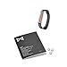 Misfit Wearables S500BM0RZ Misfit Ray - Fitness + Sleep Tracker with Black Sport Band (Rose Gold)