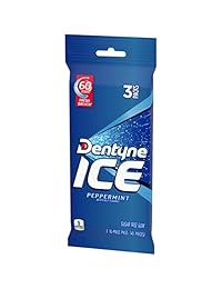 Dentyne Ice Sugar Free Gum (Peppermint, 16 Piece, Pack of 3)