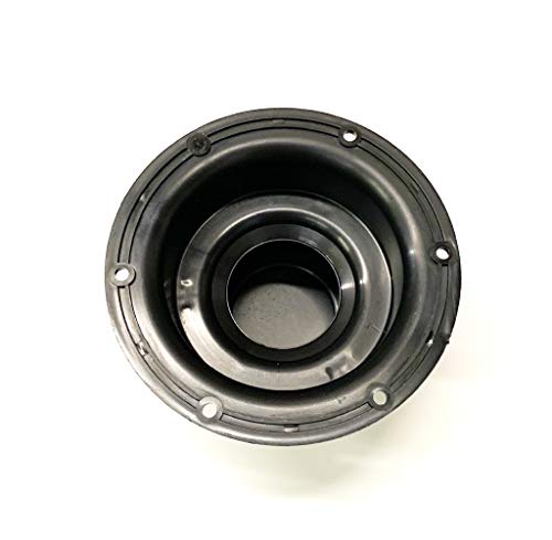 Autmotive Authority Plastic Attic/Plumbing Vent Cover 1-1/2" Pipe Diameter RV Trailer (Black)