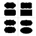 Chalkboard Labels,40 Large Fancy Rectangle Chalkboard Stickers - Premium Waterproof Peel and Stick for Jars, Pantries, Craft Rooms, Buffet, Canisters, Glasses, Baskets, Cheese, Pantry