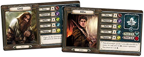 Asmodee, Herr der Ringe: Reisen in Mittelerde, Brettspiel mit App, 1-5 Spieler, 14+ Jahre - Italienische Sprache – Bild 6