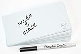 Pumpkin Doodle - Write and Reuse Sticky Labels (White)