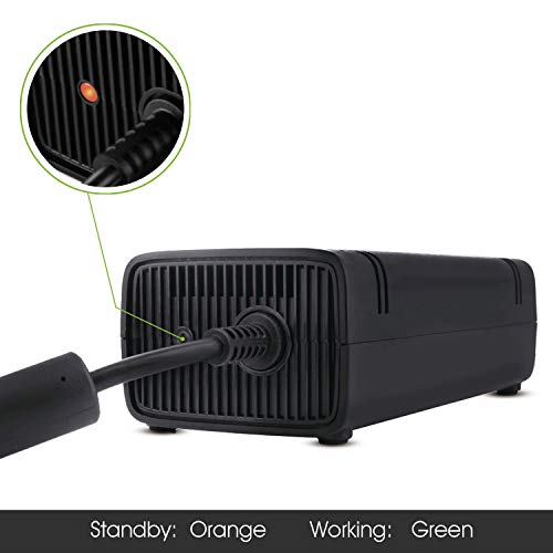 image for SFPC Xbox 360 E Power Supply, Compatible with Xbox 360E Power Adapter,