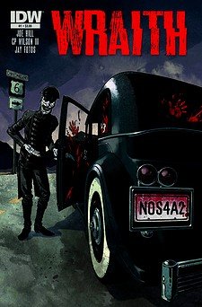 Wraith: Welcome to Christmasland #1 Based on NOS4A2 by Joe Hill Gabriel Rodriguez Undead Chauffeur Cover