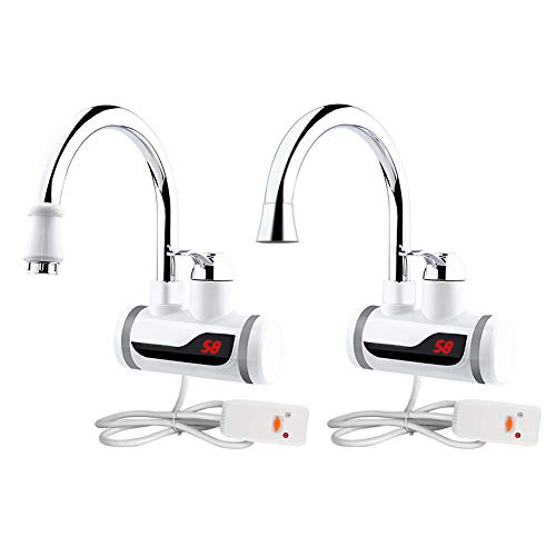 Occitop 220v Digital Display Electric Water Heater Tap Instant Hot