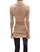 PattyBoutik Women's Turtleneck Long Sleeve Sweater