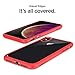 Spigen for iPhone Xs Case & for iPhone X, Ultra Hybrid [Anti-Yellowing] [Compatible with Wireless Charging] - Red