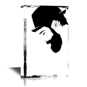 Beard Art Man with Beard and Hat