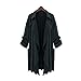 Yanekop Womens Plus Size Trench Coat Cardigan Open Front Lightweighted Fall Coat