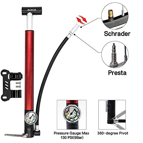 mini floor bike pump