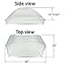 (2 Pack) Luxury Large Food Cover Tent | 100% Organza Net Highly Durable and Nontoxic | 2 Set of Extra Large Picnic Food Cover Mesh | Perfect Giant Outdoor Food Cover to Keep Insect and Fly Away