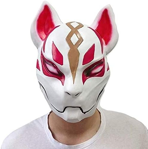 Fortnite Mask Fox Drift Helmet Halloween Cosplay Popular Kids Adults Gamers Gaming