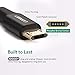 UGREEN 3 Pack Reversible Micro USB Cable 6 Feet Nylon Braided Double Sided USB Charging Cord Data Sync for Android Devices, Samsung Galaxy S7, S6, S6 Edge, S5, LG G3, G4, Nexus, Black
