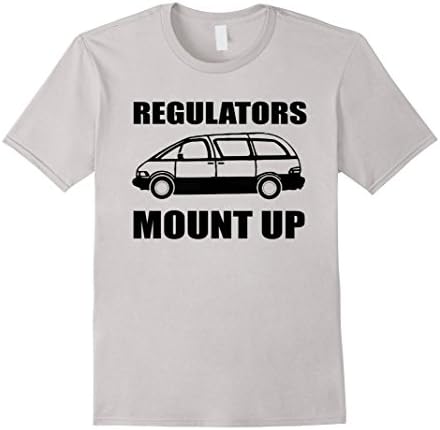Men's REGULATORS MOUNT UP T-SHIRT XL Silver