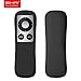 SIKAI Protective Case for Apple TV 2 3 Remote Shockproof Silicone Cover for Apple TV Remote Skin-Friendly Anti-Slip Washable Anti-Lost Multi-Colors with Remote Loop (Black)