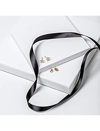 Pendientes de tuerca para mujer   Pendientes de tuerca para niñas de oro de 14 quilates de acero inoxidable hipoalergénico para orejas sensibles con forma de diamante y margaritas aprobadas